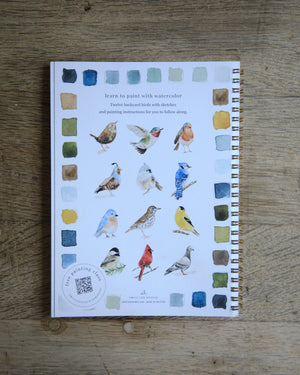 Birds Watercolor Workbook