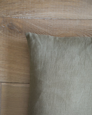 Olive Pillow Cover 20x20