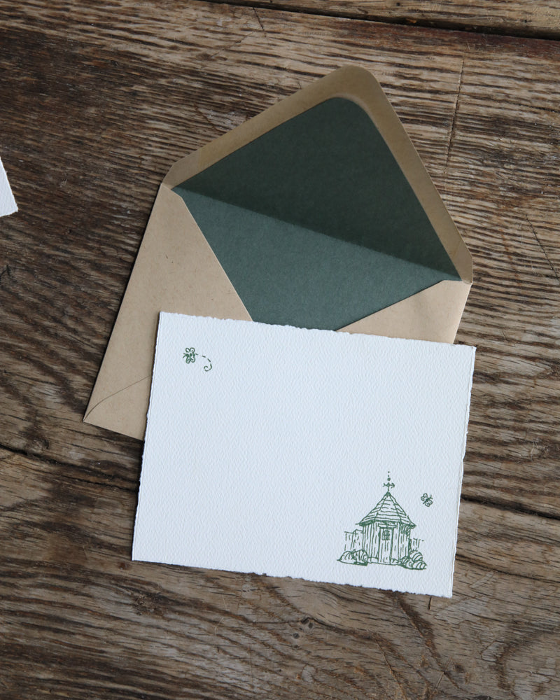 Patina Cards with Envelope, Set of 3