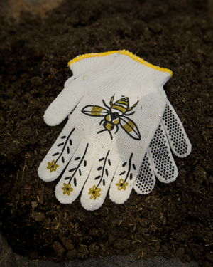 etsy gardening gloves Bee Gardening Gloves – Patina Home & Garden