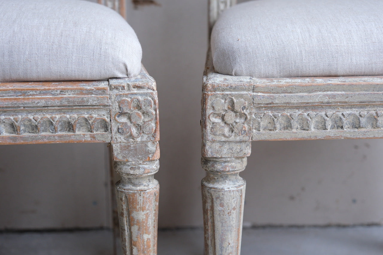 A Pair of Gustavian Chairs