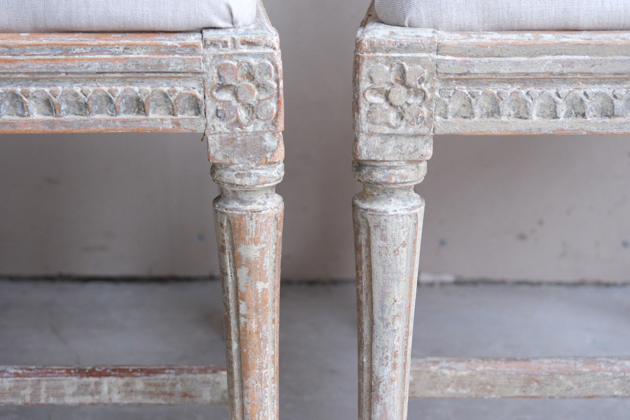 A Pair of Gustavian Chairs