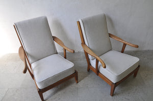 Pair of Carl Malmsten Lounge Chairs