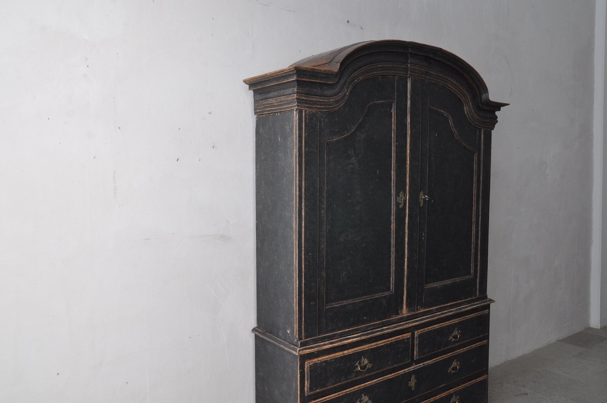 Black Rococo Cabinet c1760