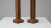 Pair of Oak Gothic Style Building Spires, #1