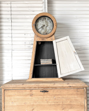 Swedish Secretaire with Clock