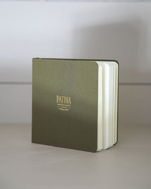 Patina Home & Garden Square Linen Notebook