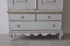 Light Grey Rococo Cabinet c1770