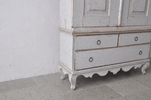 Light Grey Rococo Cabinet c1770