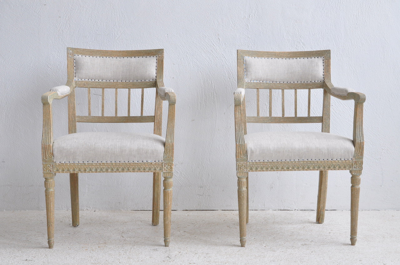 PAIR OF ARMCHAIRS - GIANNETTI