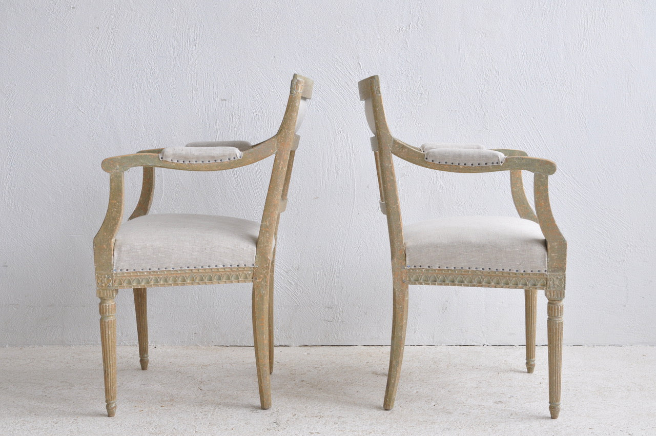 PAIR OF ARMCHAIRS - GIANNETTI