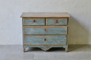 Blue Rococo Commode c1780
