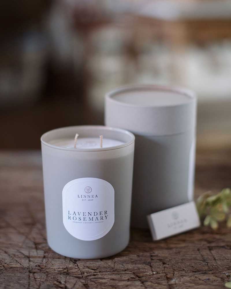 Lavender Rosemary 2-wick Candle