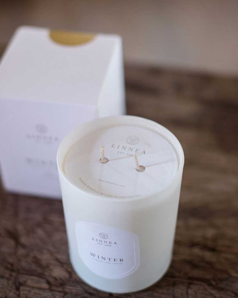 Winter 2-wick Candle