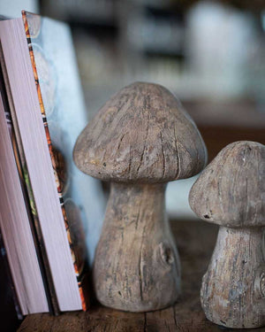 Faux Bois Mushrooms