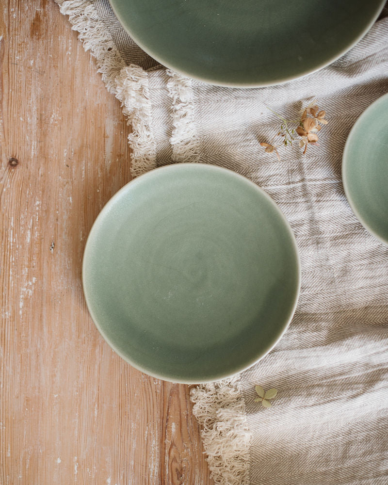 Ceramic Plate in Meadow