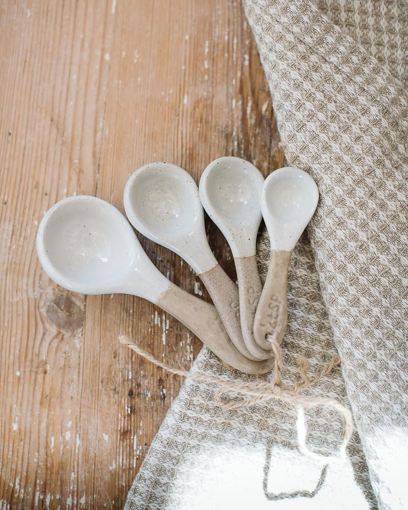 Ceramic Measuring Spoons, Set of 4 – Patina Home & Garden
