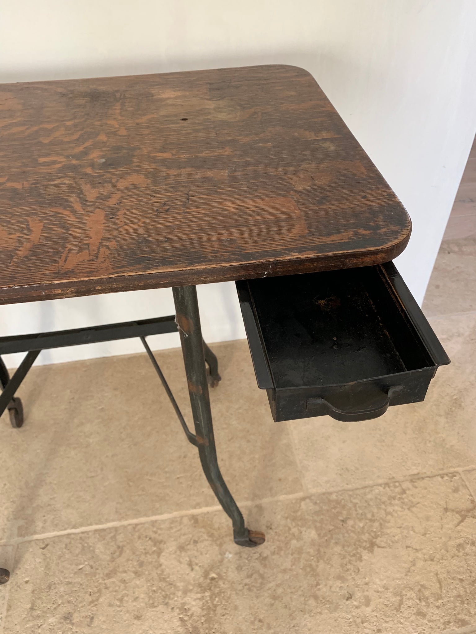 INDUSTRIAL SIDE TABLE - GIANNETTI