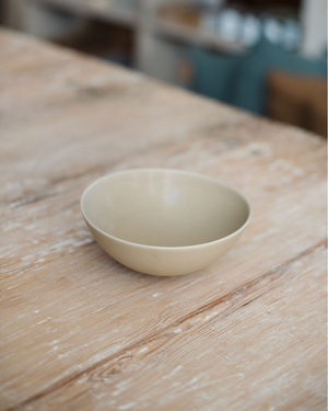 Ceramic Flared Bowl in Sand