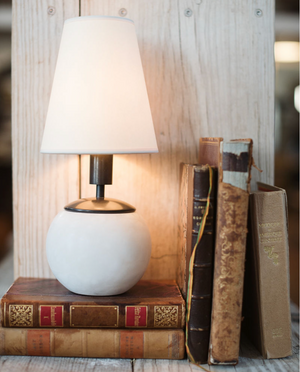 Small Alabaster Table Lamp