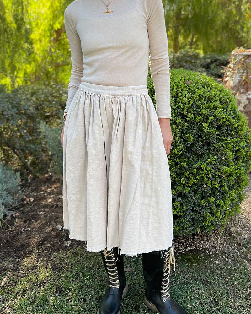 Holyoke Maxi Dress & Skirt Pattern – gather here online